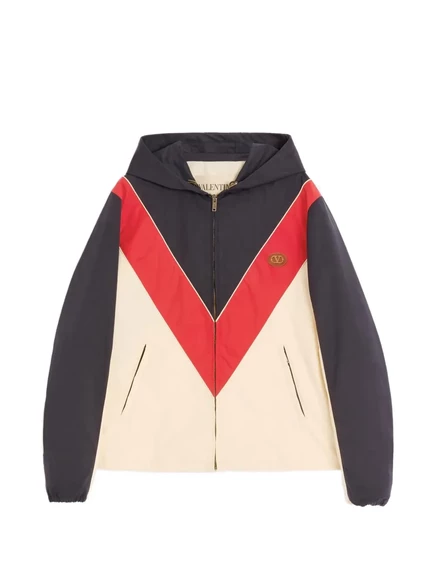 Мужская ветровка Valentino Garavani Vlogo-patch, нейтральная