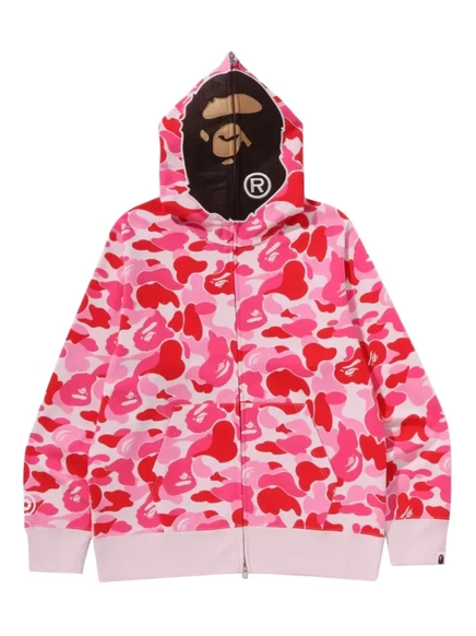 Толстовка с камуфляжным принтом BATHING APE® pink