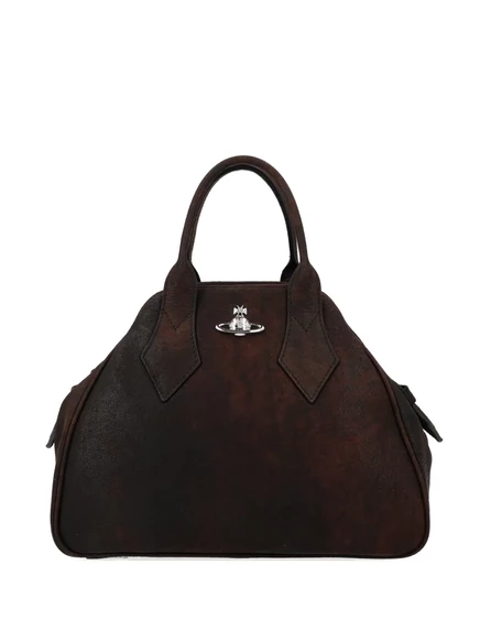 Женская сумка-тоут Vivienne Westwood Yasmini, коричневая