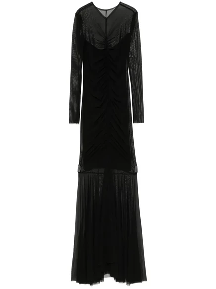 Женское вечернее платье Norma Kamali Shirred, черное