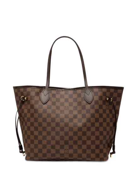 Шопер Louis Vuitton Neverfull PM Damier Ebene, коричневый