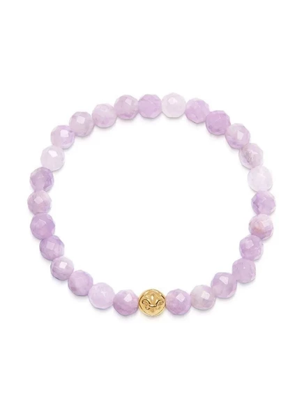 Женский браслет Nialaya Jewelry с аметистом, фиолетовый