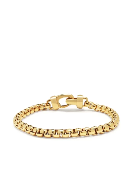 Мужской браслет Nialaya Jewelry 5 мм, позолоченный