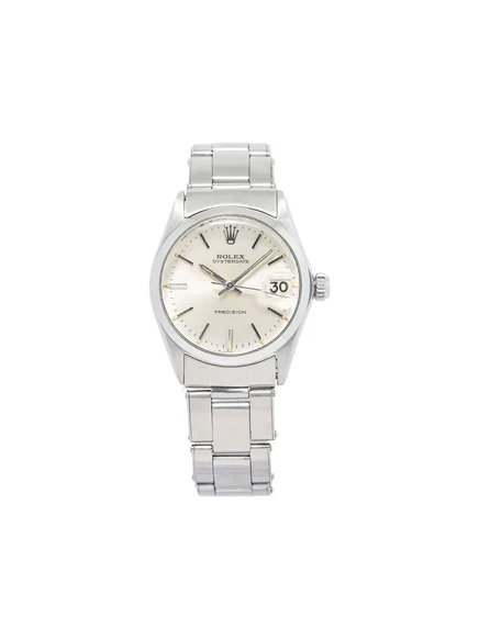 Мужские подержанные часы Rolex Oysterdate 30 мм, золотистые