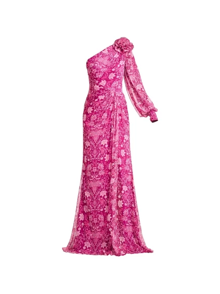 Женское макси-платье Tadashi Shoji, розовое