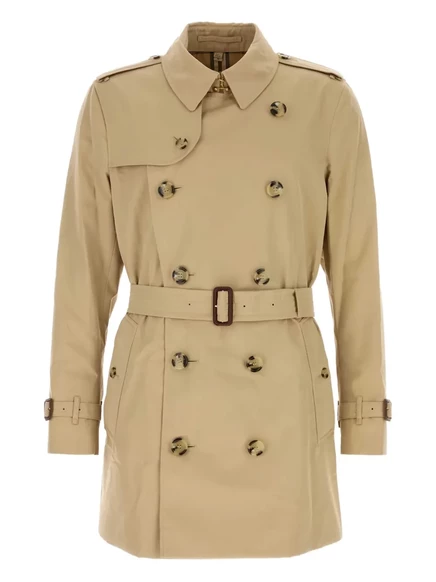 Мужское тренч-пальто Burberry Kensington, светло-бежевое