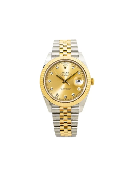 Мужские часы Rolex Datejust 41 мм, шампань/золото