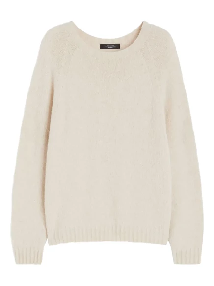 Женский свитер Weekend Max Mara Ghiacci, молочный
