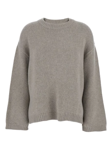 Мягкий свитер из козьего кашемира grey