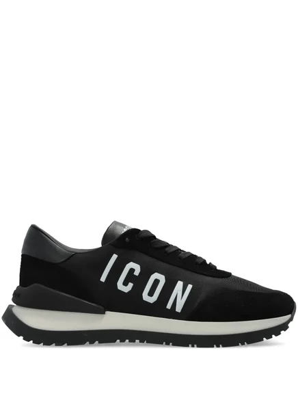 Мужские кроссовки DSquared2 Icon с логотипом, черные