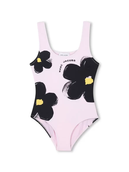 Купальник для девочек Marc Jacobs Kids Daisy, розовый