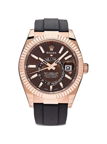 Унисекс часы Rolex Sky-Dweller 42 мм, черные