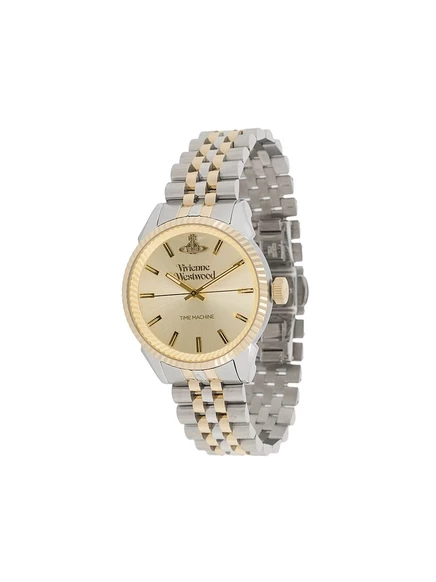 Унисекс часы vivienne westwood seymour homme 41 мм, золотистые