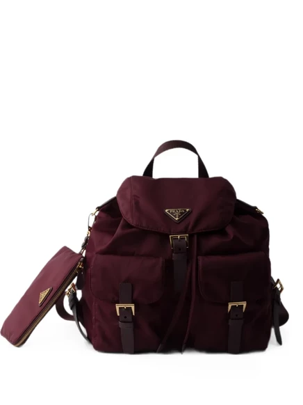 Женский рюкзак Prada Medium Re-Nylon, красный