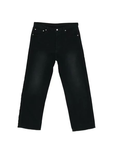 Мужские джинсы Visvim Fluxos 01 широкие, черные