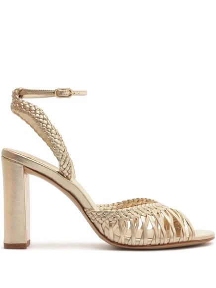 Металлические босоножки Alexandre Birman Agatha gold