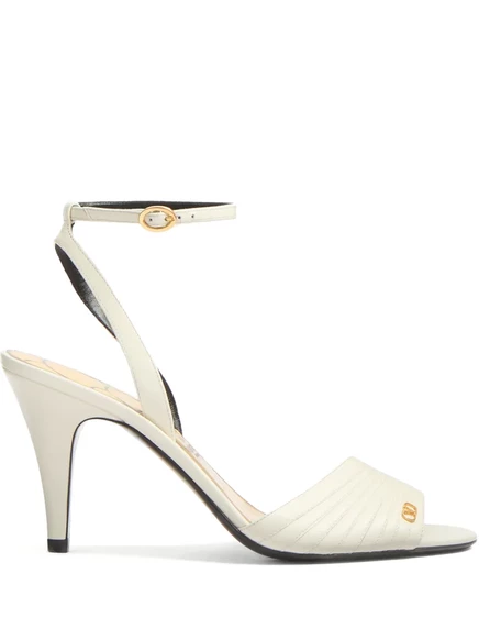 Босоножки Valentino Garavani Ladycrush 85 мм white