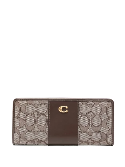 Женский кошелек Coach Essential Slim, коричневый