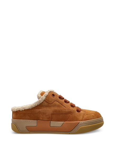 Мужские кроссовки Diesel S-D-Ollie из кожи, коричневые