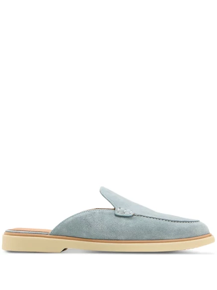 Женские замшевые мюли Magnanni, голубые