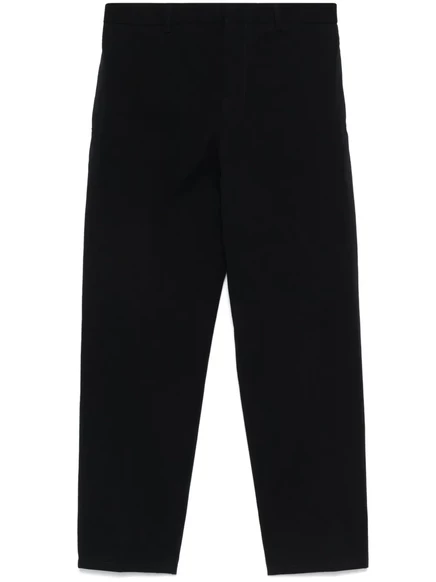 Мужские брюки Jil Sander зауженные, темно-синие