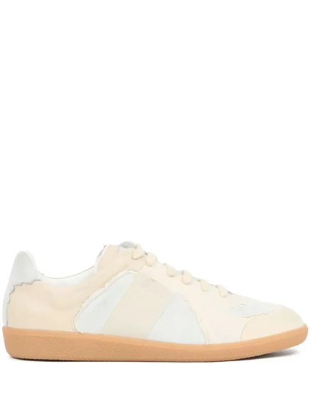 Мужские кеды Maison Margiela Replica Inside Out из кожи, бежевые