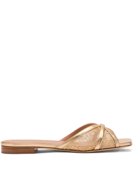 Женские сандалии Malone Souliers Perla, золотистые