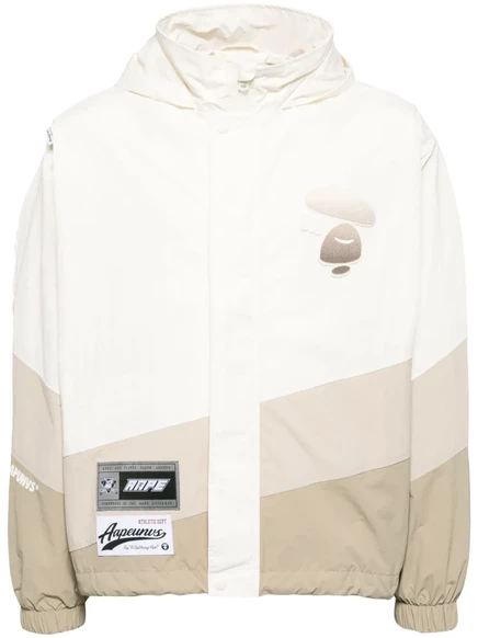 Мужская ветровка aape by a bathing ape с логотипом, белая