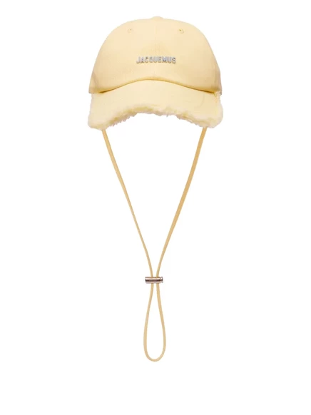 Унисекс кепка Jacquemus La Casquette Artichaut, светло-желтая