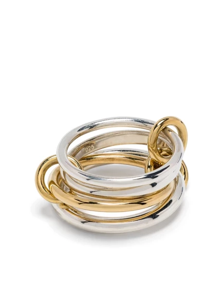 Кольца Spinelli Kilcollin Hyacinth 18K/Ag, серебристые