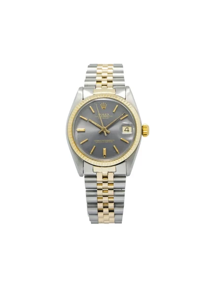 Женские часы Rolex Datejust 31 мм сталь/золото, серые