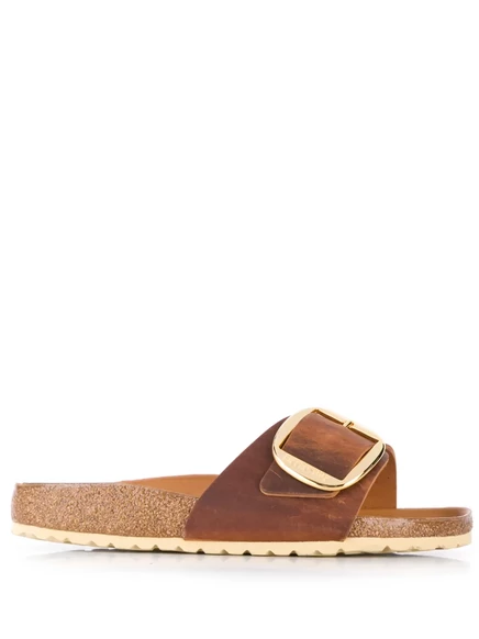 Женские сандалии Birkenstock Madrid Oiled, коричневые