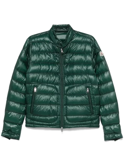 Мужской пуховик Moncler Acorus, изумрудный