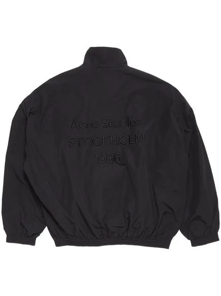 Куртка с вышитым логотипом Acne Studios black