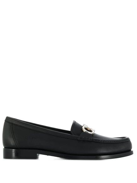 Мокасины Ferragamo Gancini mocassin black