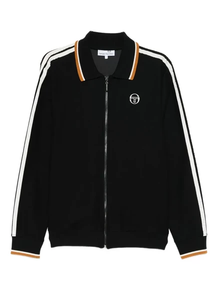 Мужская толстовка на молнии Sergio Tacchini, черная