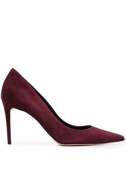 Замшевые туфли-лодочки Scarosso x Brian Atwood от Gigi purple