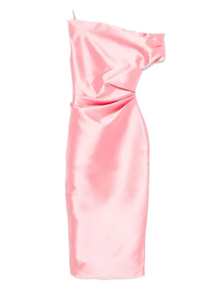 Миди-платье Solace London Ellison pink