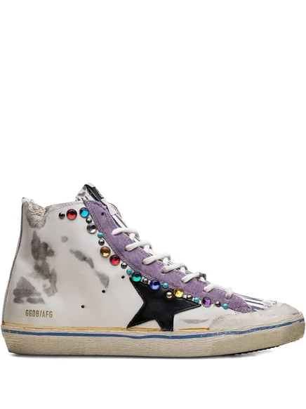 Мужские кеды Golden Goose Francy Penstar, белые