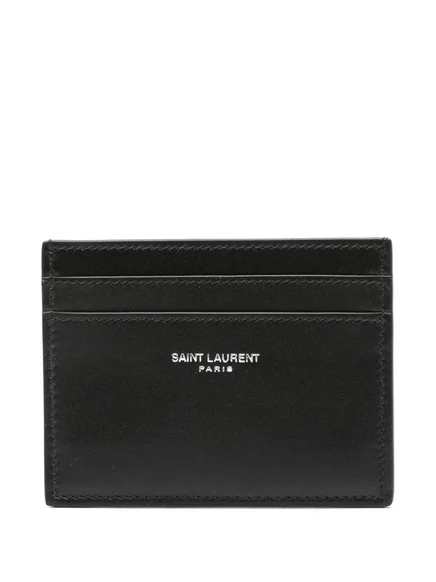 Футляр для карточек Saint Laurent Paris black