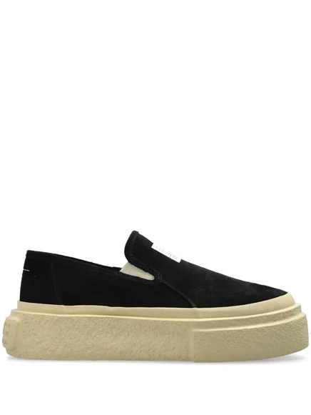 Мужские слипоны MM6 Maison Margiela, черные