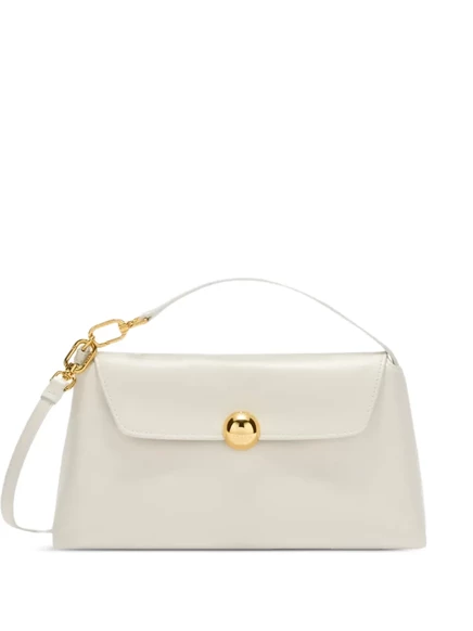 Женская мини-сумка Furla Marshmallow с цепочкой, белая