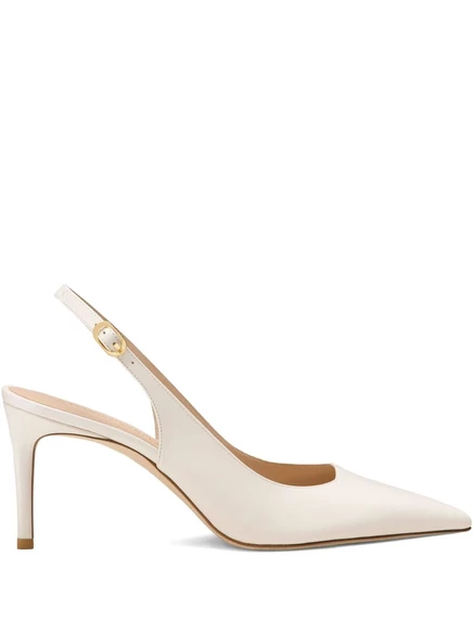 Женские туфли-лодочки Stuart Weitzman Stuart Power 75 мм, белые