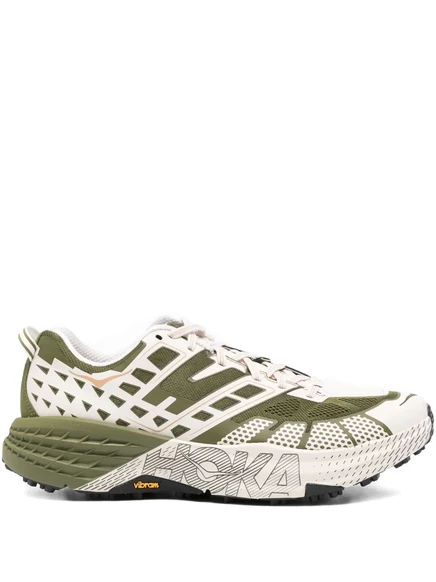 Кроссовки HOKA с сетчатыми вставками  white