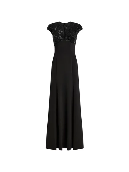 Женское вечернее платье Jenny Packham Moonviel, черное