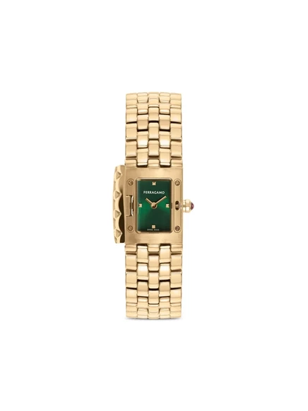 Женские часы Ferragamo Secret 18,5 мм с позолотой