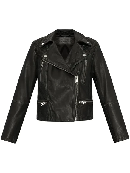 Женская байкерская куртка AllSaints Cargo, черная