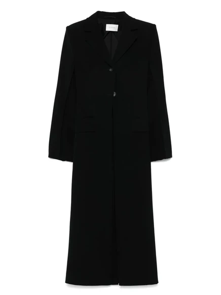 Женское пальто Sportmax Aramisi однобортное, черное