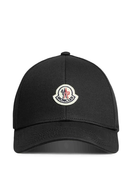 Кепка Moncler с логотипом, черная
