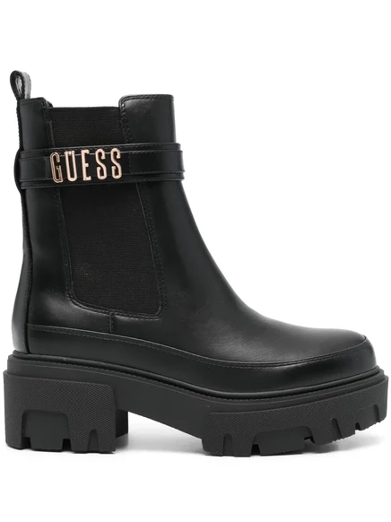 Женские ботинки-челси Guess USA Yelma с каблуком 55 мм, черные